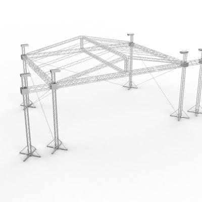 14x10x8m pyramid roof truss system