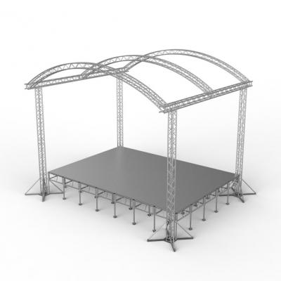 ARC STAGE ROOF 6×4x4m