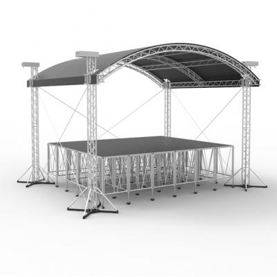 ARC STAGE ROOF 8x6x5m 