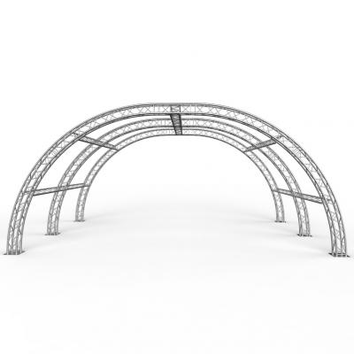 TUNNEL STAGE ROOF TRUSS 12X10X6M