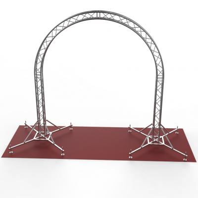 Arched goal post truss 2x3m