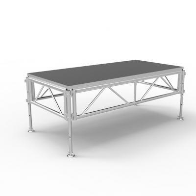 4x8ft height 60 to 120CM Portable aluminum modular stage