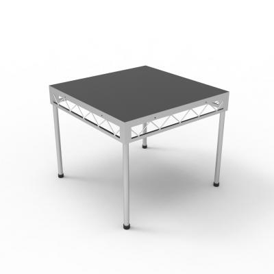 122x122cm aluminum stage table