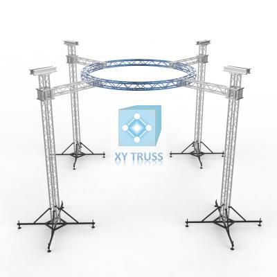 8x8x6 Circular Stage Flat Roof Truss 