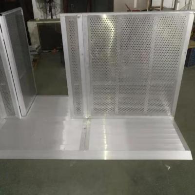 aluminum barrier and gate